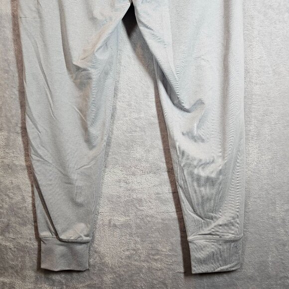 Vuori Mens M The Rise and Shine Performance Jogger Pants Light Gray zip pockets - Picture 10 of 13